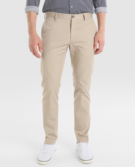 beige chinos slim fit
