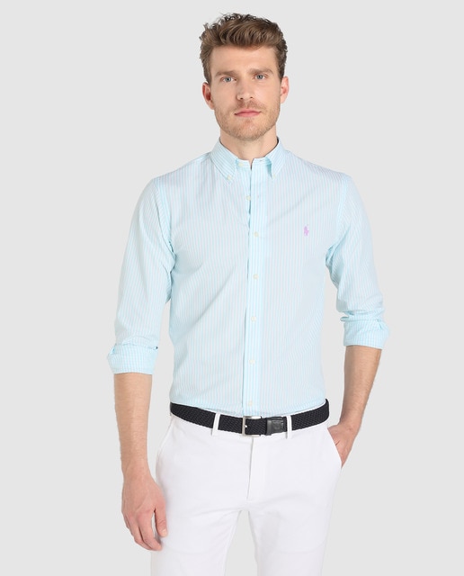 turquoise ralph lauren shirt