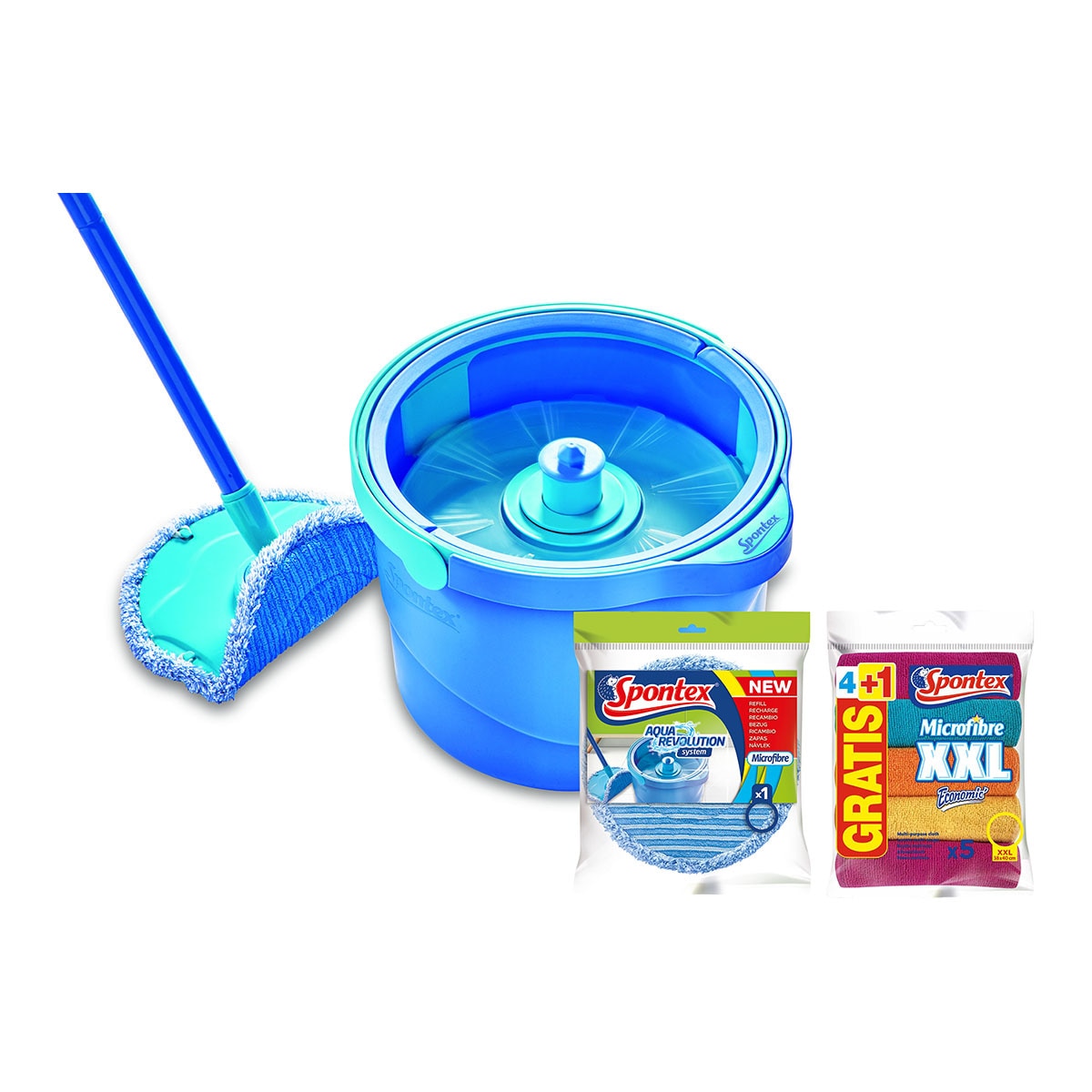 Aqua Revolution System de Spontex, un nuevo sistema de fregado