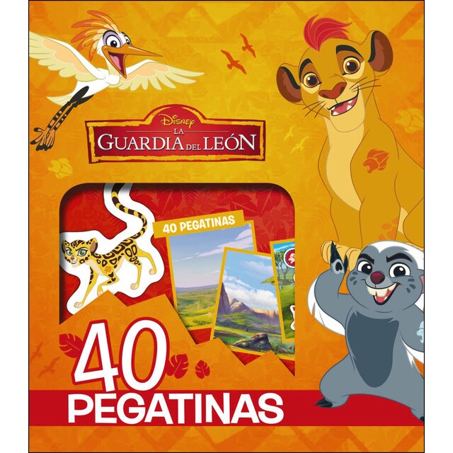 La guardia del león. 40 pegatinas disney.pdf