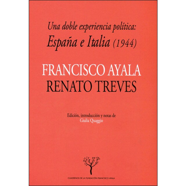 Una doble experiencia política: españa e italia (1944) (Tapa blanda)