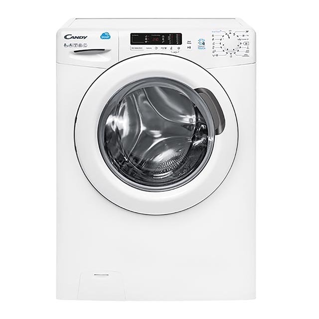 Lavadora de carga frontal Candy CSS 1482D3-S de 8 Kg y 1.400 rpm