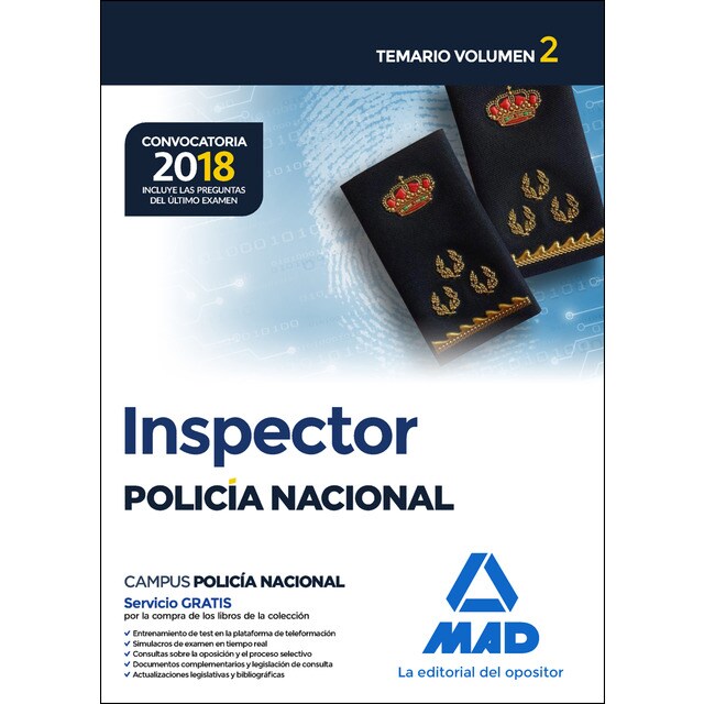 Inspector de policía nacional. Temario volumen 2.pdf