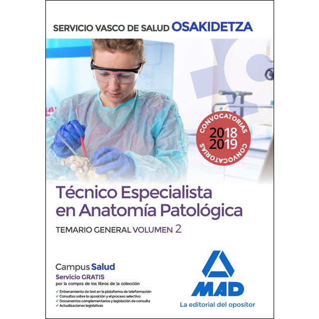 Técnico especialista en anatomía patológica del servicio vasco de salud-osakidetza. Temario general volumen 2.pdf