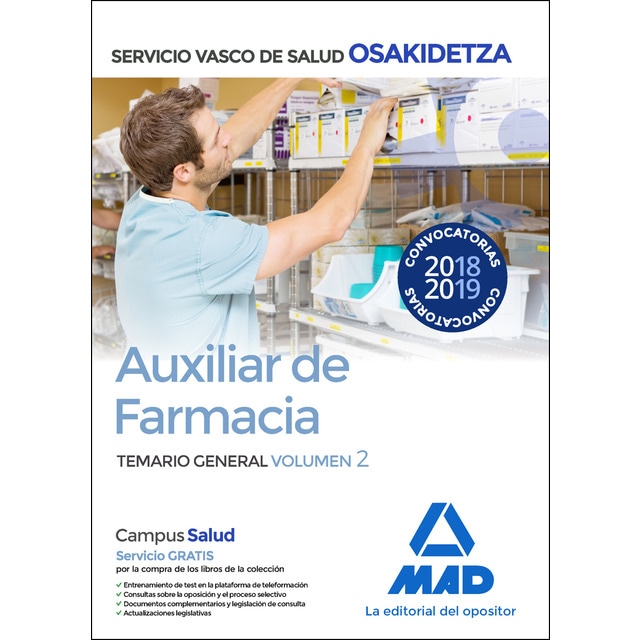Auxiliar de farmacia de osakidetza-servicio vasco de salud. Temario general volumen 2.pdf