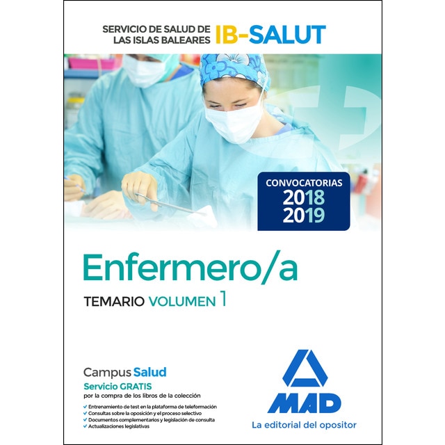 Enfermero/a del servicio de salud de las illes balears (ib-salut)