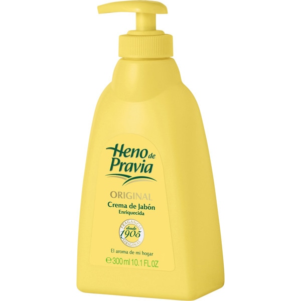 HENO DE PRAVIA crema de jabón líquido de manos original dosificador 300 ml