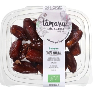 Desidrata Tâmara sem Caroço Desidratado sem Glúten Biológico embalagem 130 g