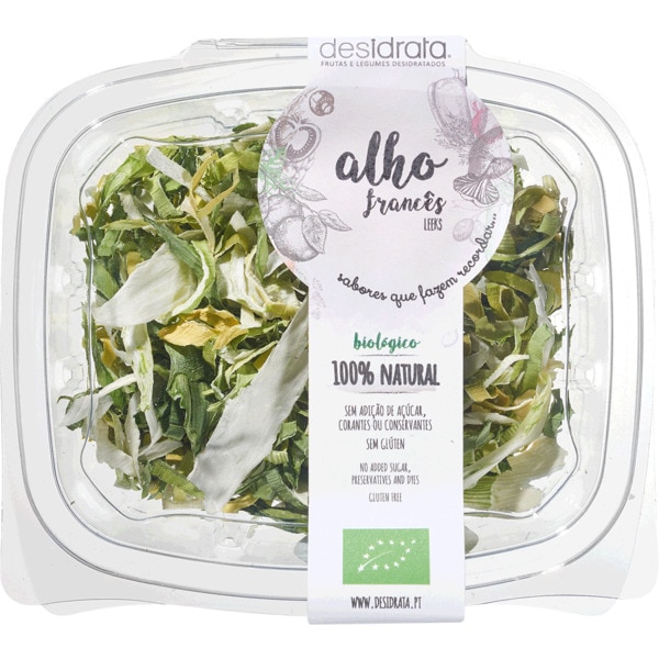 Alho Francês Desidratado sem Glúten Biológico embalagem 30 g