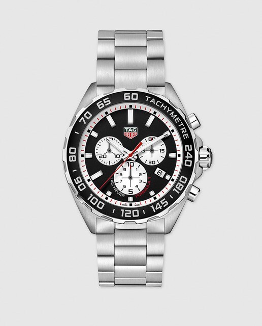 Hombre De Cronógrafo 1 Caz101e Heuer Fórmula ba0842 Acero Tag Reloj l1J3TFKc