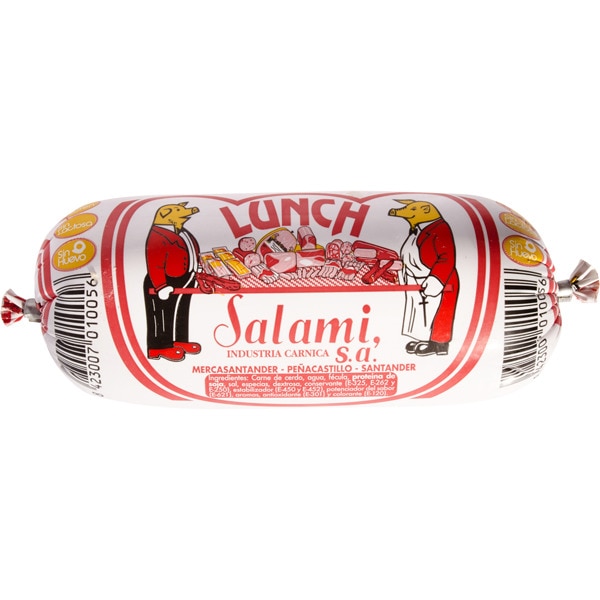Comprar Salami lunch sin gluten sin lactosa pieza 400 g · SALAMI
