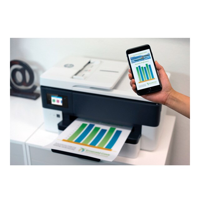 Impresora Multifunción tinta HP OfficeJet Pro 7720, Wi-Fi, copia, escanea,  envía fax, impresión hasta tamaño A3 · HP · La Tienda en Casa