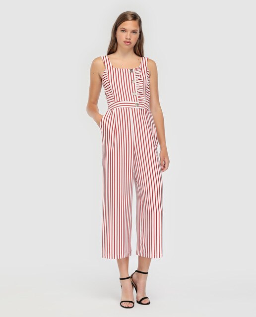 Monos de mujer · Moda · El Corte Inglés · 5 Peto cropped de mujer Fórmula Joven de rayas