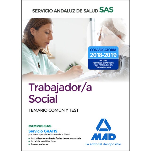 Trabajador/a Social del Servicio Andaluz de Salud. Temario Común y Test.pdf
