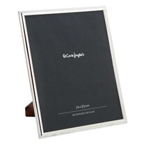 El Corte Inglés Liso silver-plated photo frame