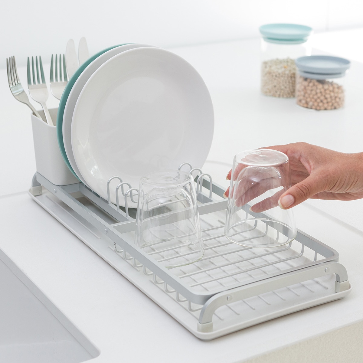 Escurreplatos compacto Sink Side Brabantia
