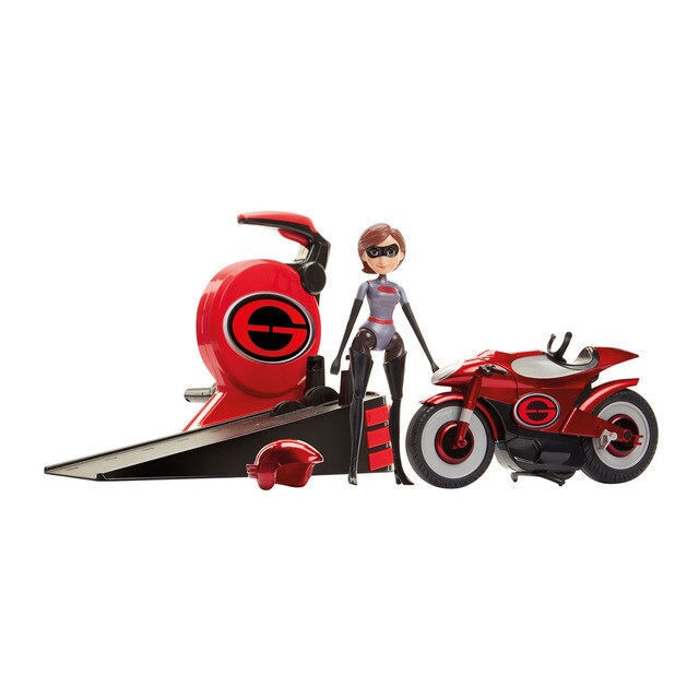 Glop Games - Elastigirl En Su Moto Los Increíbles Disney