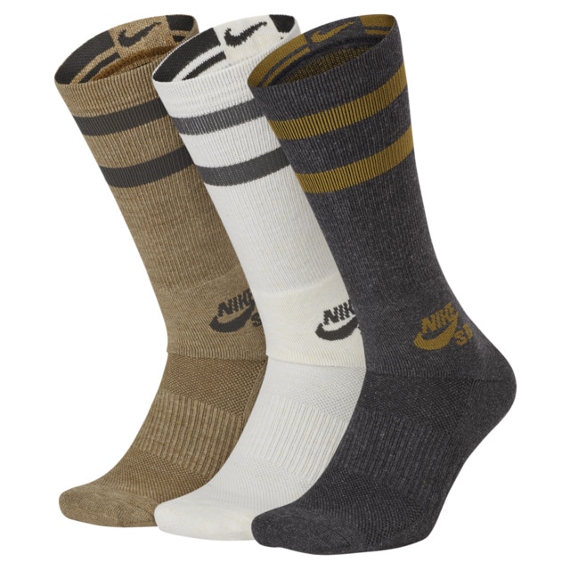 Pack de 3 pares de calcetines unisex Skateboard Nike