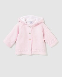 baby girl hooded cardigan
