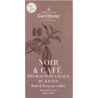 Café-Tasse Chocolate Preto com Café do Kenya embalagem 85 g