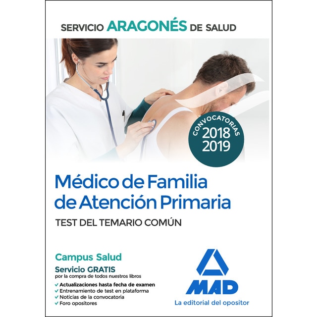 Médico de Familia de Atención Primaria del Servicio Aragonés de Salud. Test temario común.pdf