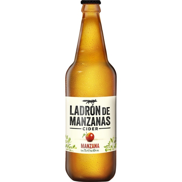 Cidre Apfelwein Flasche 75 cl · LADRON DE MANZANAS · Supermercado El ...