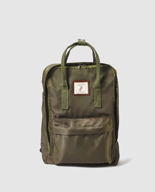 Handbags Green Coast Accessories Fashion El Corte Inglés Green Coast Women S Khaki Nylon Backpack With Bran