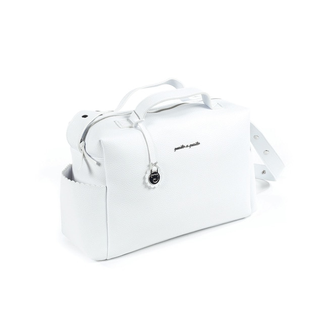 Pasito a Pasito Total White white faux leather pushchair bag with changing  mat · Babies · El Corte Inglés