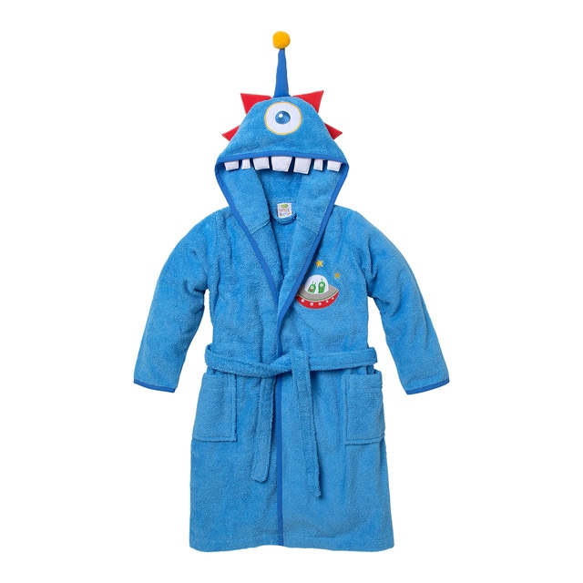 Albornoz infantil con capucha Alien Mini Home - El Corte Inglés
