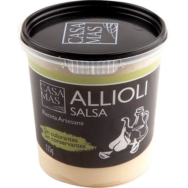 CASA MAS salsa fresca alioli tarrina 135 g
