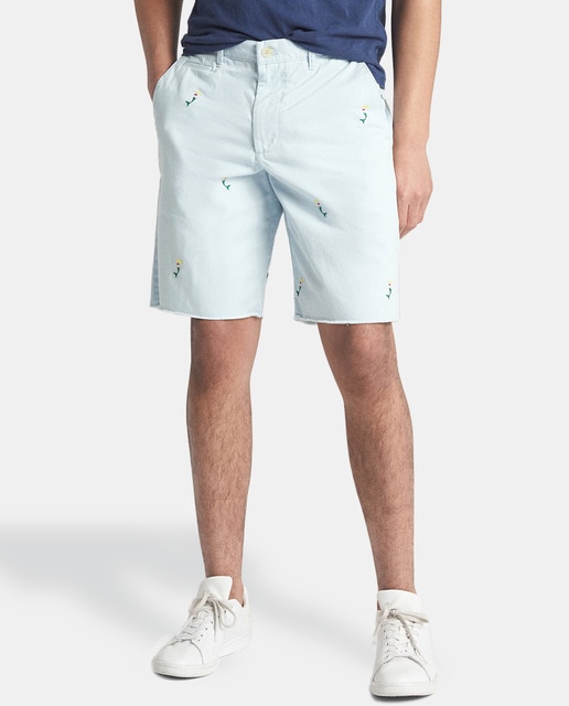 short azul hombre