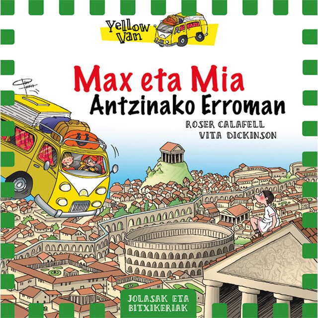 Yellow van 12. Max eta mia antzinako erroman (Tapa blanda)