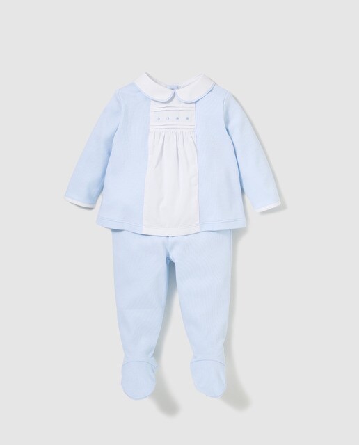 Conjunto de combinação de bebé Dulces azul