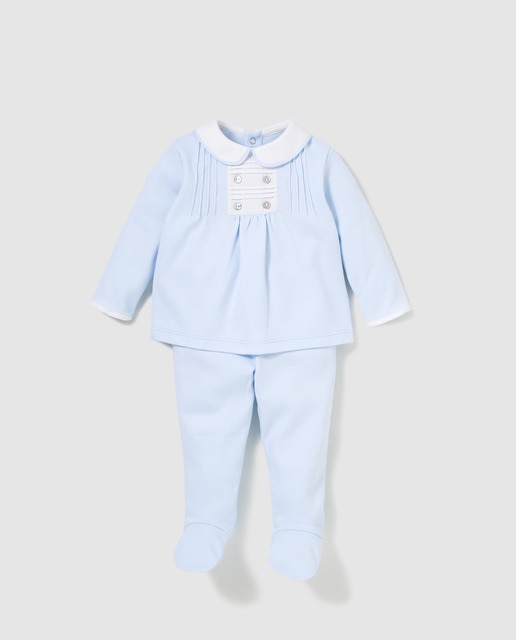 Conjunto de combinação de bebé Dulces azul