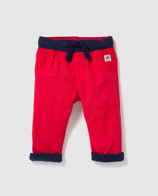 baby boy red trousers