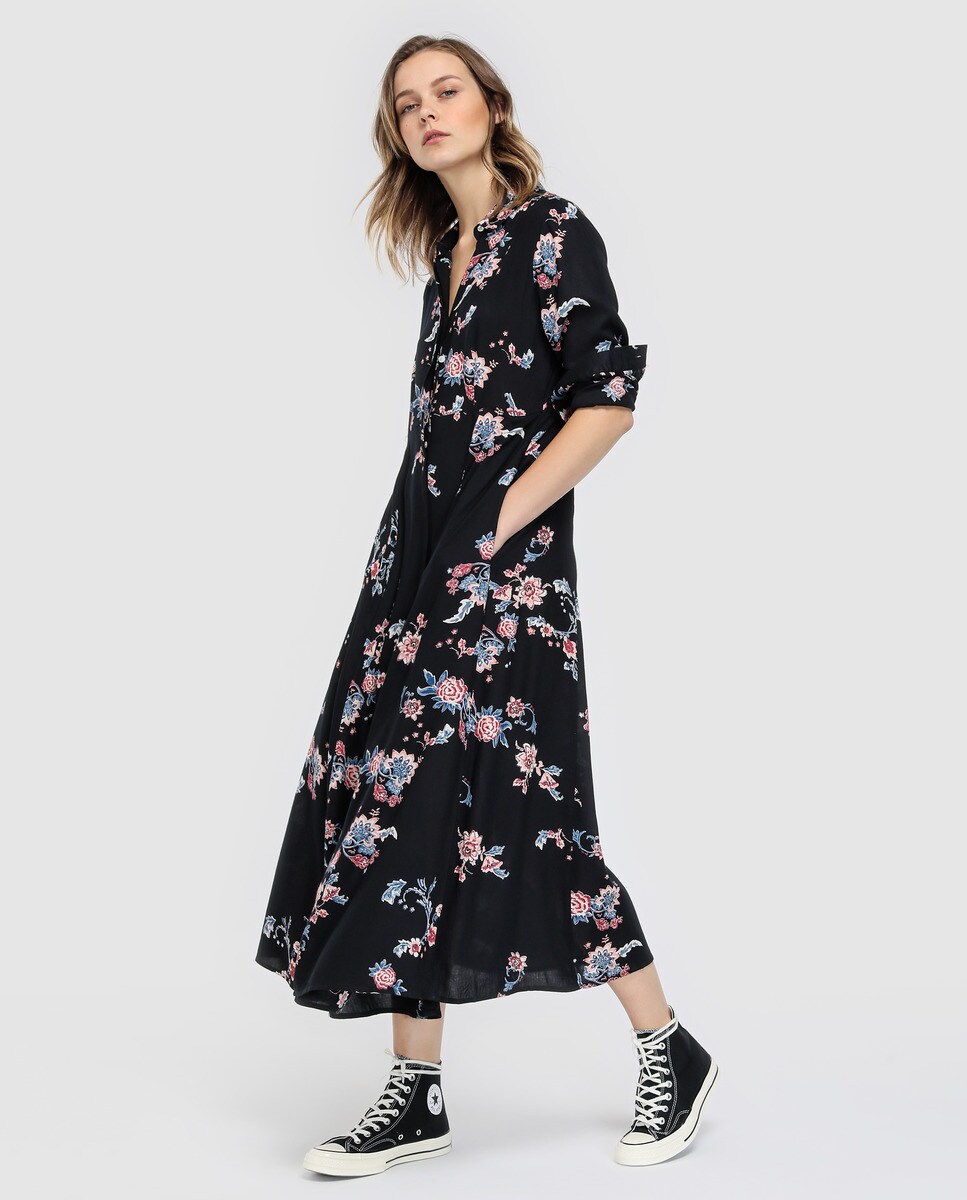 Southern Cotton women's long floral print dress · Southern Cotton · Fashion · El Corte Inglés