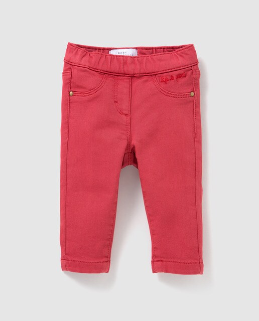 red jeggings for girls