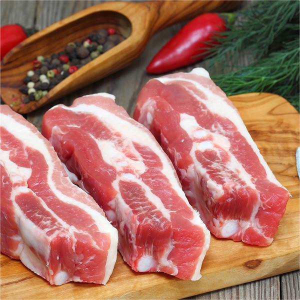 Panceta con costilla de cochino canario especial asado · Supermercado