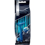 maquinilla de afeitar desechable basculante 2 hojas bolsa 10 unidades
