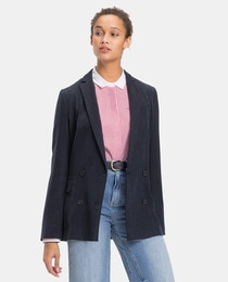 tommy hilfiger double breasted blazer