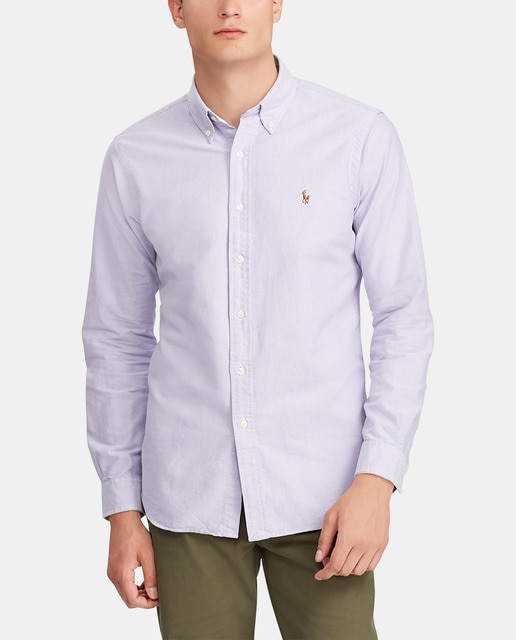 ralph lauren lilac shirt