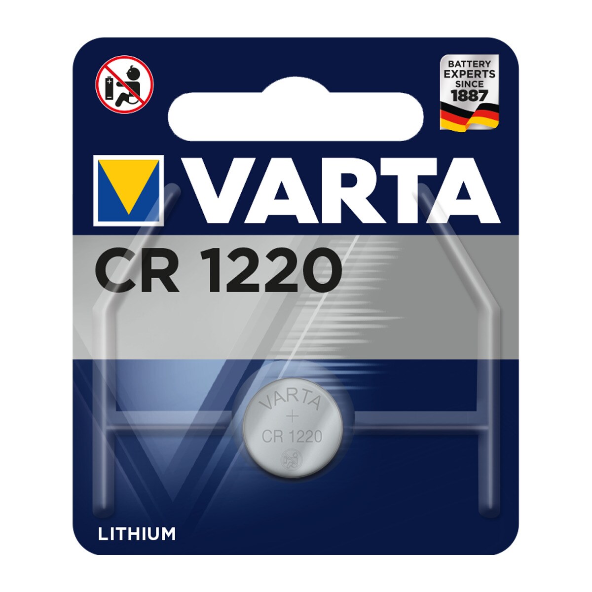 Pila de litio Varta CR-1220 3V