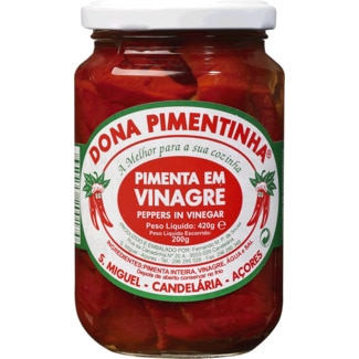 Dona Pimentinha Pimenta em Vinagre frasco 200 g