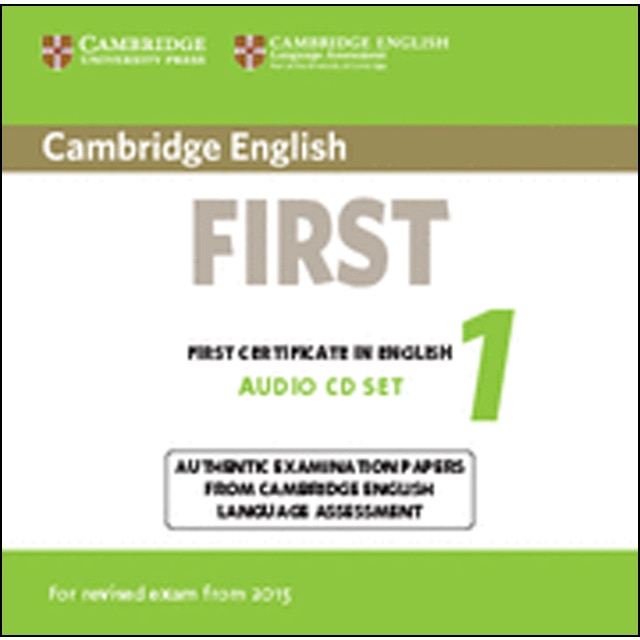 Cambridge english first 1 for revised exam from 2015 audio cds (2)