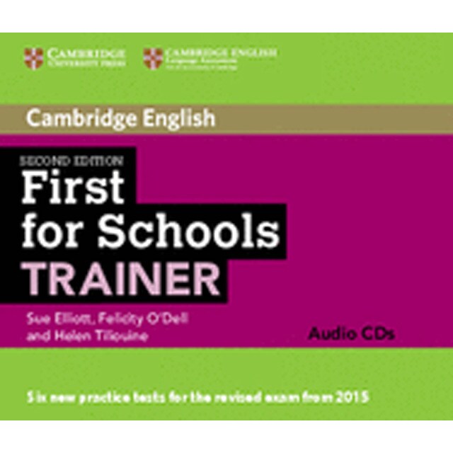 First for schools trainer audio cds (3) 2nd edition