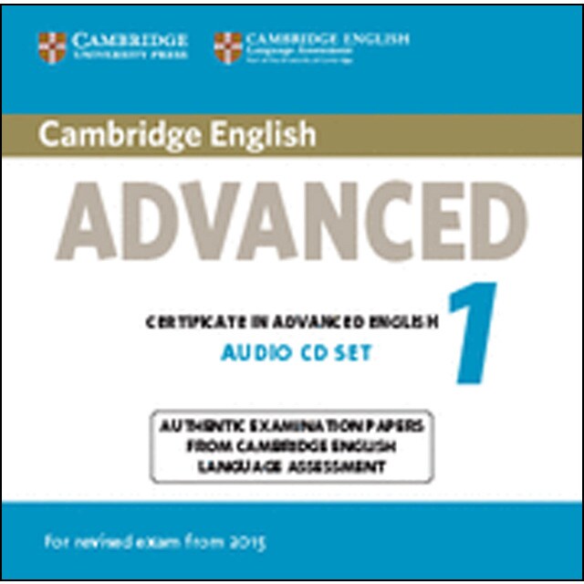 Cambridge english advanced 1 for revised exam from 2015 audio cds (2)