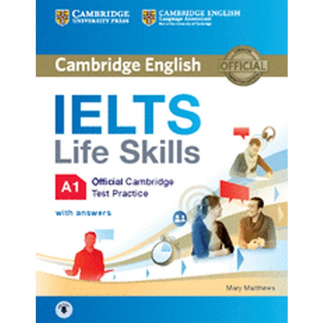 Ielts life skills official cambridge test practice a1 student's book with answers and audio (Tapa blanda)
