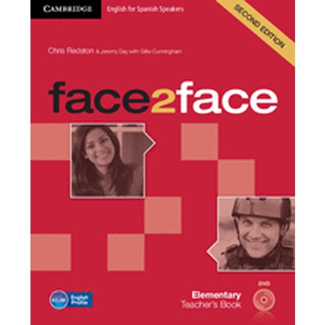 Face2face for spanish speakers elementary teacher's book with dvd-rom 2nd edition