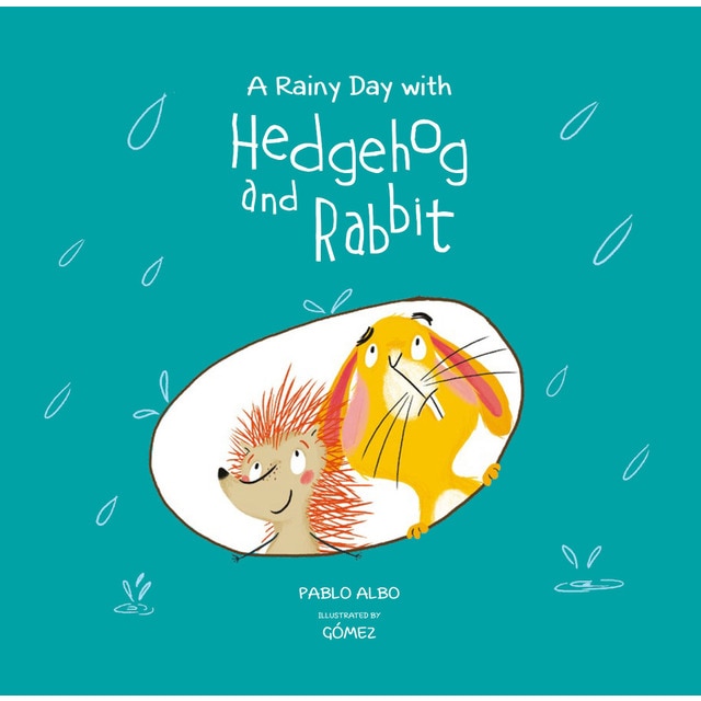 A rainy day with hedgehog and Rabbit (Tapa dura)