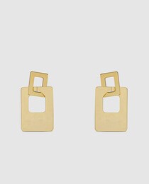 Brincos Luxenter Dina dourados